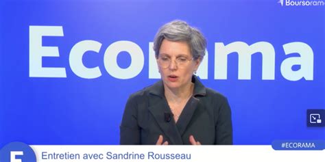 Vidéo Sandrine Rousseau L épargne des Français nous permettrait de