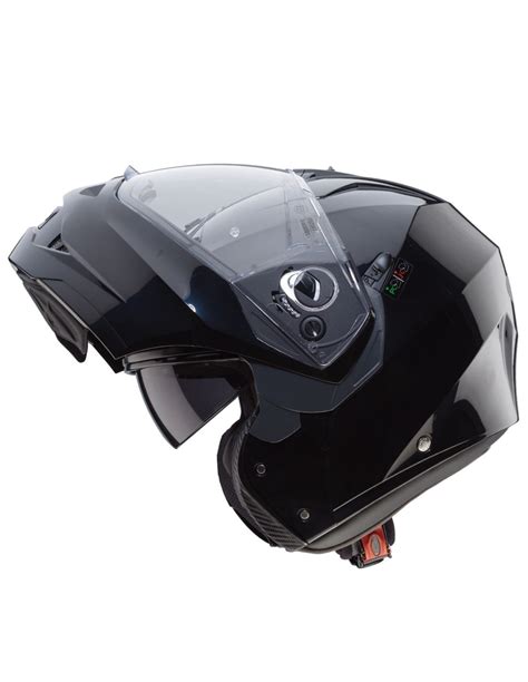 Casco Caberg Duke Ii Modular Smart Black Para Cascos Modulares