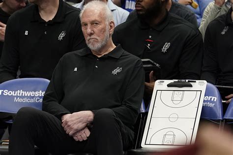 Spurs Coach Gregg Popovich Calls Out Politicians Responses To Gun