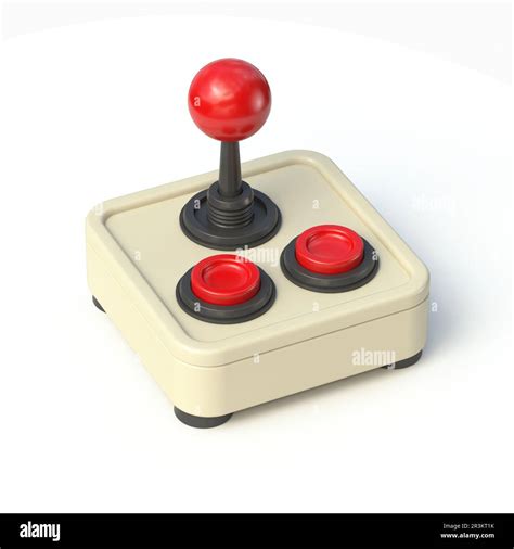 Vintage Video Game Controller 3D Stock Photo Alamy