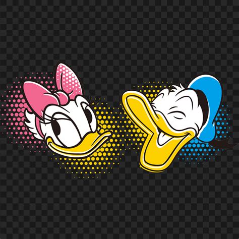 Donald Duck And Daisy Duck In Love Png Citypng