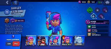 Conta De Brawl Stars Shelly Estelar Brawl Stars GGMAX