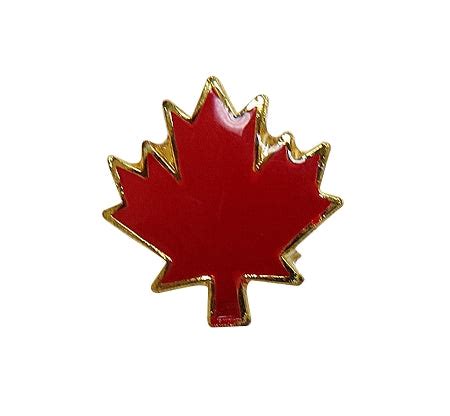 Canada Maple Leaf Lapel Pin | Maps & More