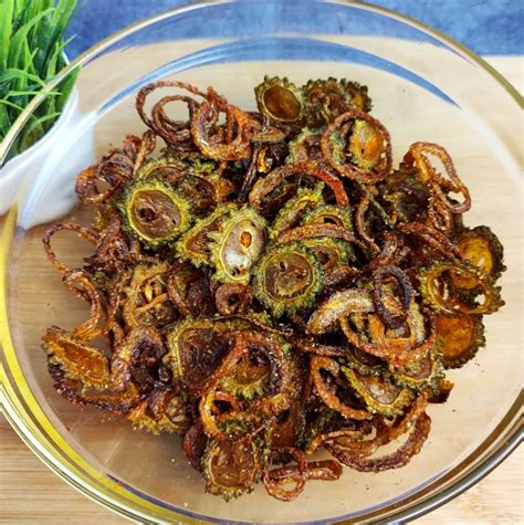 Crispy Karela Fry | Easy And Tasty Bitter Gourd Fry Recipe - Dining and ...