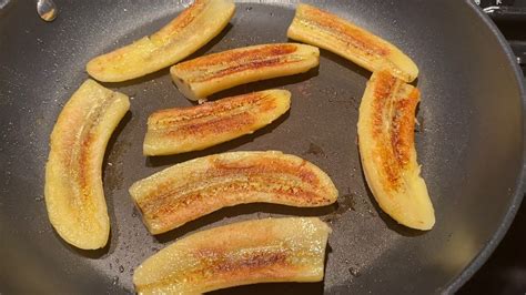 Pan Fried Bananas YouTube