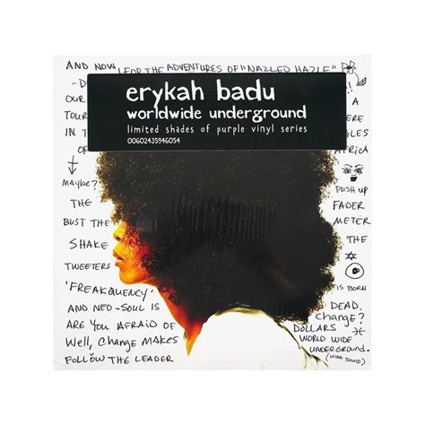 Erykah Badu Worldwide Underground Vinilo