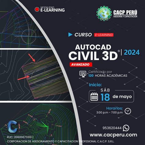 Cacp Per Curso Autodesk Civil D Nivel Avanzado E