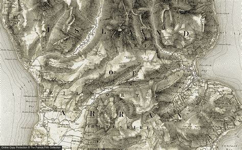 Old Maps of Isle Of Arran, Strathclyde - Francis Frith