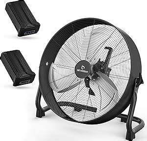 Amazon Airvention 15600mAh Rechargeable Battery Operated Drum Fan