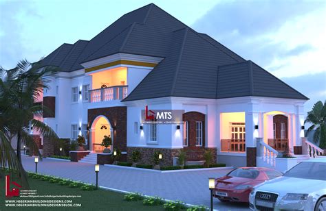 8 BEDROOM DUPLEX RF D8002A NIGERIAN BUILDING DESIGNS