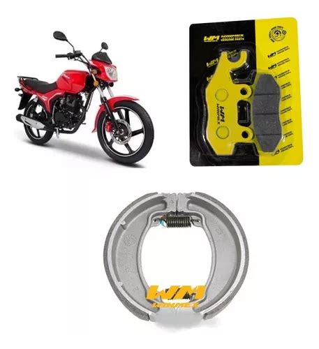 Balatas Delanteras Y Traseras Motocicleta Italika Ft 150 Envío gratis