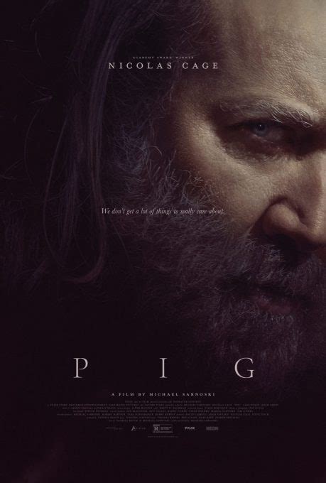 Nicolas Cage Is Out to Save His Beloved Pig in PIG Trailer - Nerdist