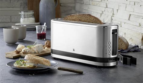 WMF 0414120011 Long slot toaster Black, Silver (matt) | Conrad.com