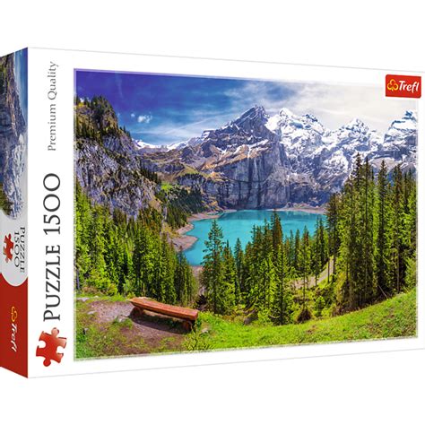 Trefl Puzzla Pcs Lake Oeschinen Alps Switzerland Oddo