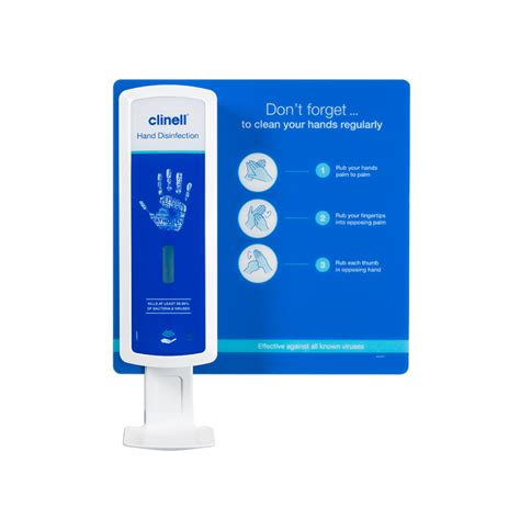 Clinell Touch Free Automatic Dispenser For Hand Disinfection Gama