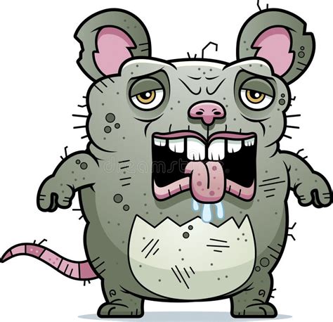 Tired Ugly Rat Stock Vector - Image: 47480281