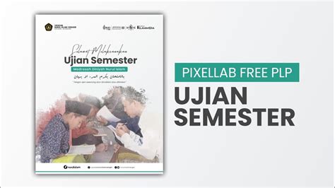 Pixellab Tutorial I Desain Pamflet Ujian Semester I Free Plp Youtube