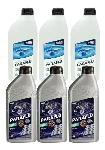 Kit Aditivo Radiador Paraflu Concentrado Classic 1 6 6l Parcelamento