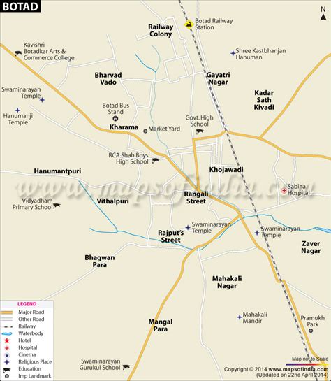 Botad City Map