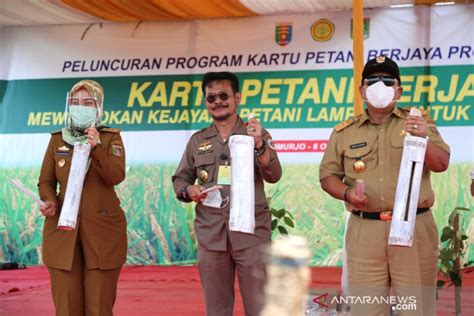 Mentan Dan Gubernur Lampung Luncurkan Kartu Petani Berjaya Antara News