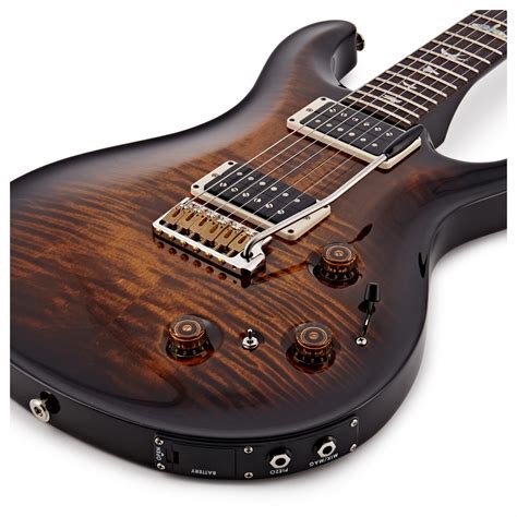 Disc Prs Custom 22 Piezo Black Gold Burst 0322815 Gear4music