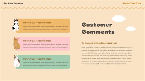 Pet Care Services Powerpoint Templates Multipurpose Design