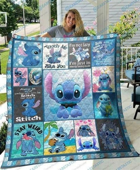 Welcome To Our Store Lilo Stitch Blanket Suitable For All Seasons