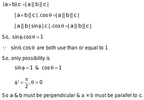 6 For Non Zero Vectors A B C Magnitude Of Axb C Magnitude Of A B C