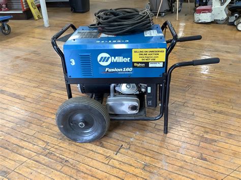 Miller Fusion 160 Welder Generator Bigiron Auctions