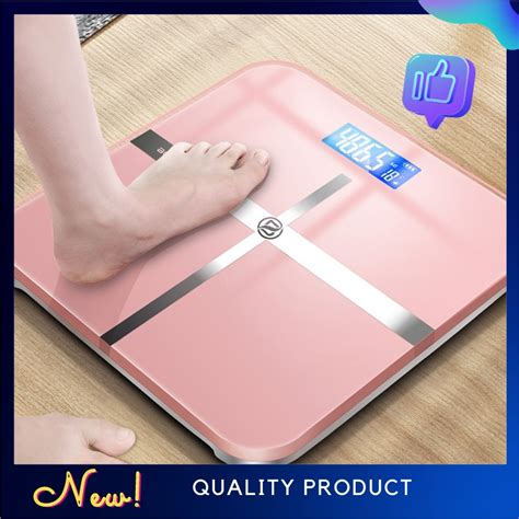 New Body Scale Glass Smart Electronic Scales Lcd Display Body Weighing