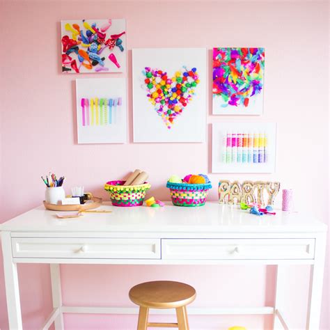 My Pink Craft Room - Design Improvised