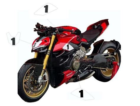 Customizable Complete Stickers Kit Ducati Streetfighter V4 V4s