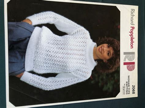 Paper Vintage Knitting Pattern Richard Poppleton Pattern No 2068 Etsy