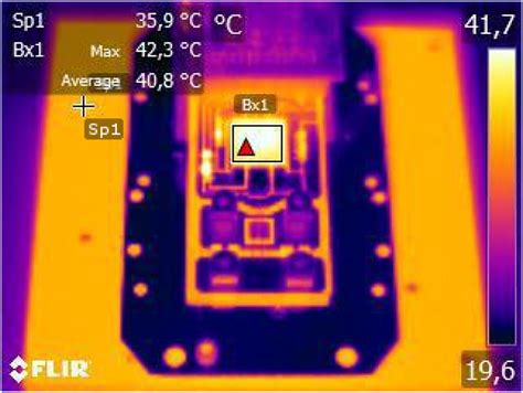 Temperatures Are Logged Using An Flir E40 Thermal Camera Download