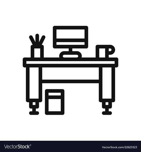 Work Desk Icon