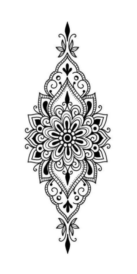 Tattoo Drawing Ideas | Find Your Own Style | Simple mandala tattoo ...