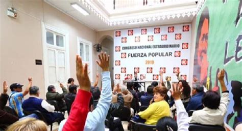 Fuerza Popular Candidatos Jee Inscribe Lista De Candidatos Al Congreso Por Lima De