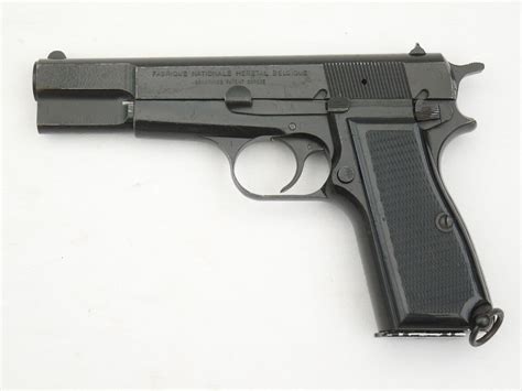 Deactivated Belgian Fn Browning Hi Power 9mm Pistol Sold