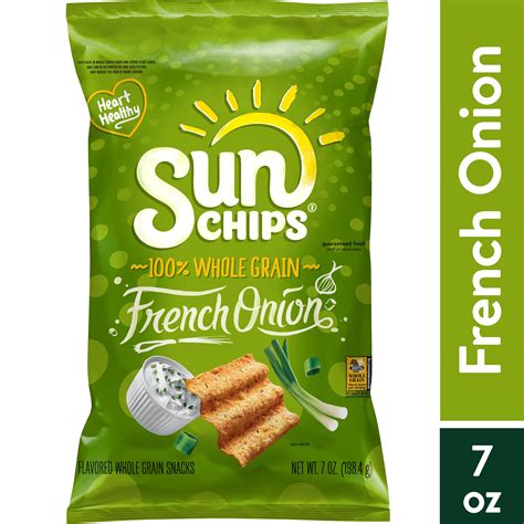 Sunchips French Onion Whole Grain Snacks 7 Oz Chile Ubuy