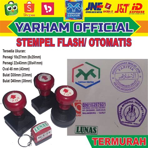 Jual Stempel Lunas Flash Cap Otomatis Kecil Indonesia Shopee Indonesia