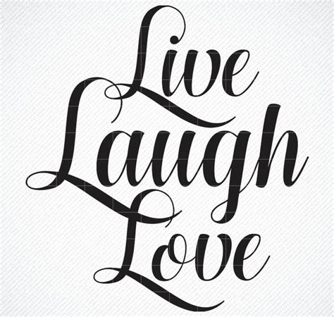 Live Laugh Love Svg Live Laugh Love Png For Etsy