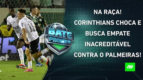 ÉPICO Corinthians ARRANCA EMPATE SURREAL do Palmeiras em DÉRBI