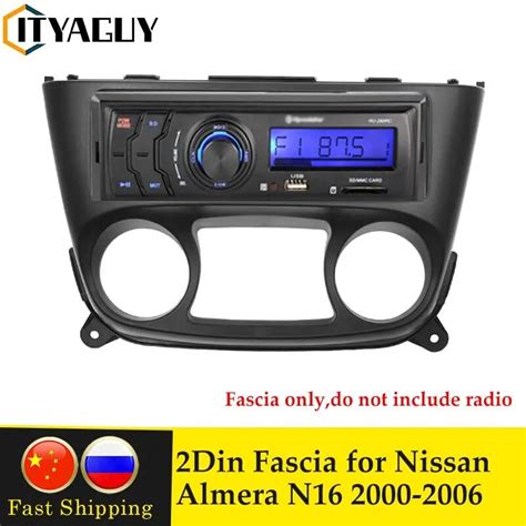 Din Car Radio Fascia For Nissan Almera N Stereo Fascias