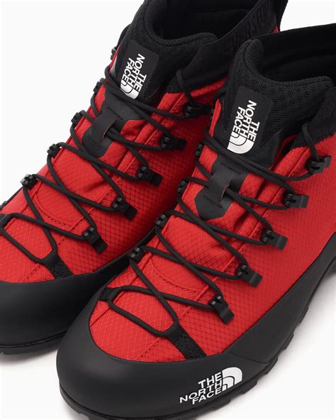 The North Face Glenclyffe Zip Boots Vibram Negro Rojo Nf0a817akz31