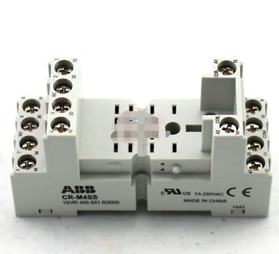 Cr M Ss Cr M Ss Pc New Abb Relay Socket Free Shipping Ebay