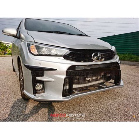 FREEGIFTPERODUA BEZZA 2016 2024 GR STYLR FRONT BUMPER FRP