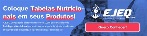 Rotulagem nutricional obrigatória quais produtos não precisam de