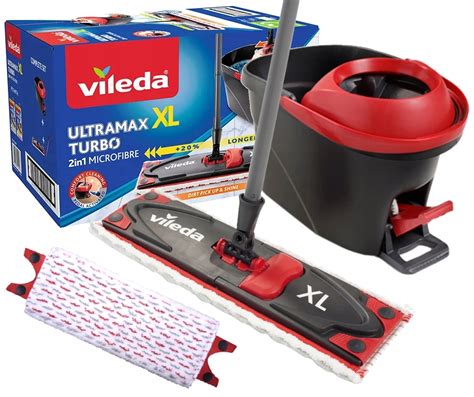 VILEDA MOP OBROTOWY PŁASKI DUŻY ULTRAMAT TURBO XL 11874596847