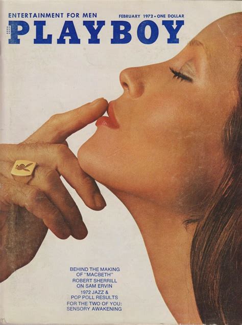 PLAYBOY FEBRUARY 1972 B PJ LANSING ANGEL TOMPKINS MacBETH EBay