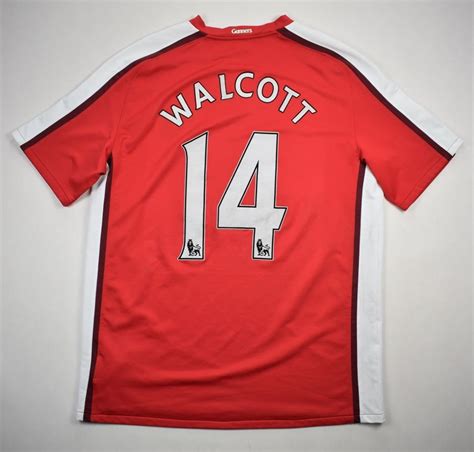 2008 10 ARSENAL WALCOTT SHIRT XL Football Soccer Premier League